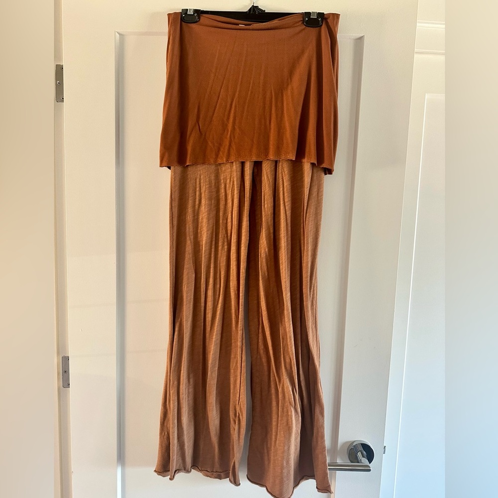 Donna M Palazzo Skirt Pant in Topaz - Large - Picture 3 of 5